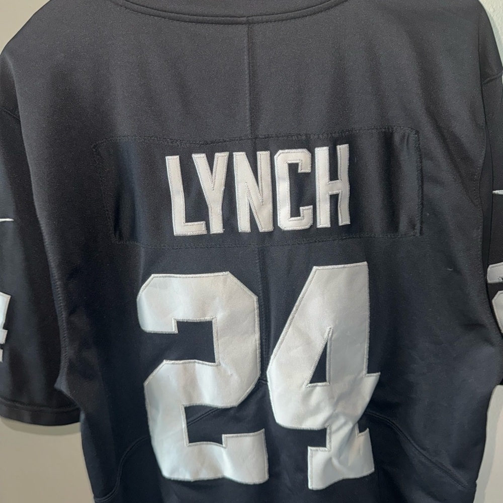 Nike Black and White Men's Jersey